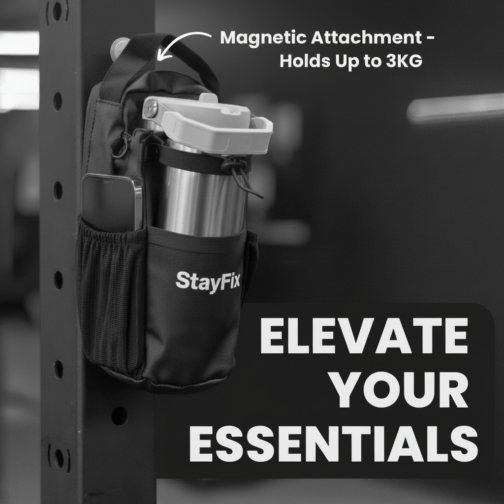 StayFix magnetic water bottle holder - elevate your essentials