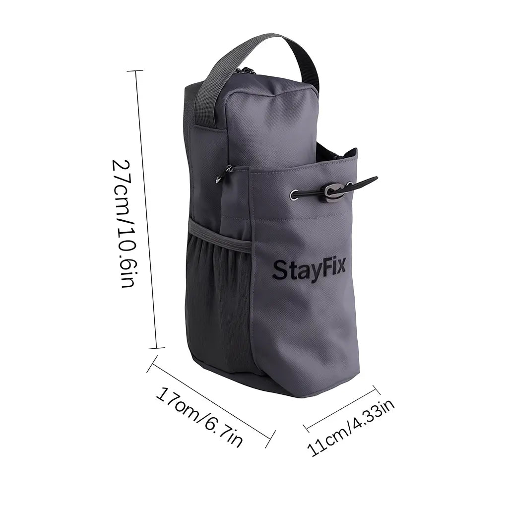 StayFix magnetic bottle holder - gray color variant