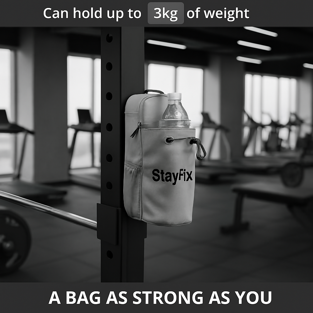 StayFix magnetic bottle holder - gray color variant