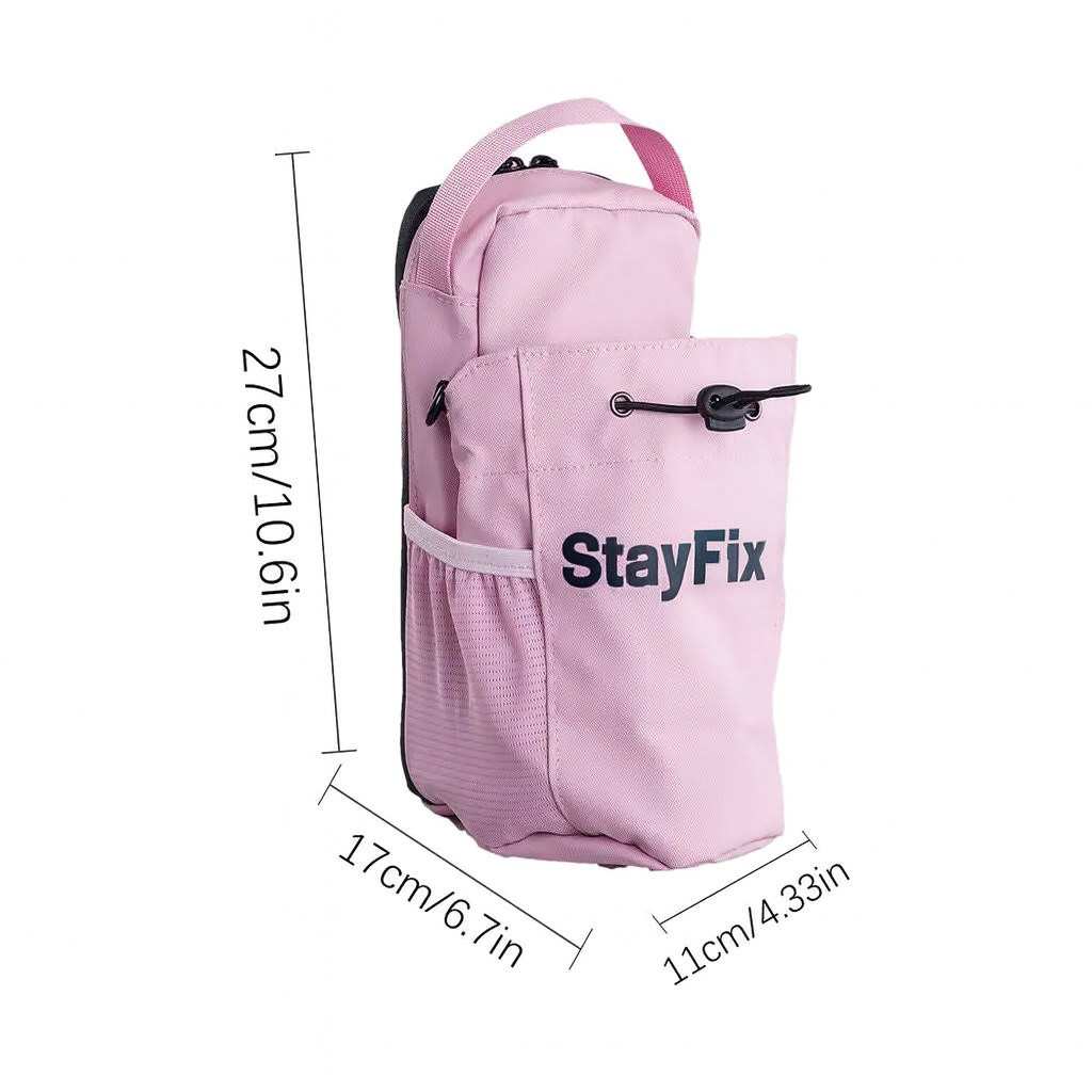 StayFix magnetic bottle holder - pink color variant